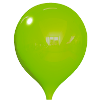 Lime Advertising Balloons