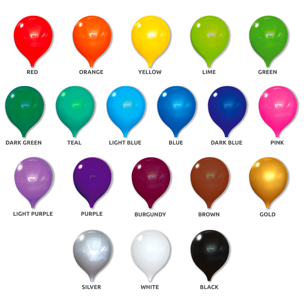 PermaShine® 12" Replacement Balloons
