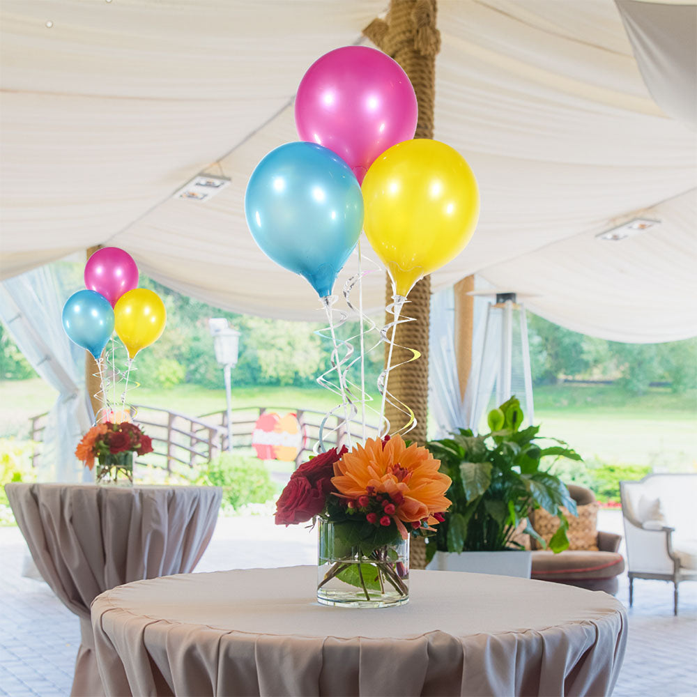 Balloon Table Arrangements
