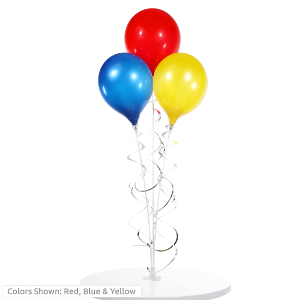 PermaShine® 3-Balloon Bouquet Table Top Kit