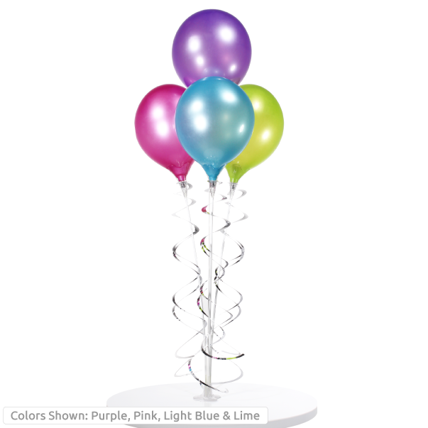 PermaShine® 4-Balloon Bouquet Table Top Kit