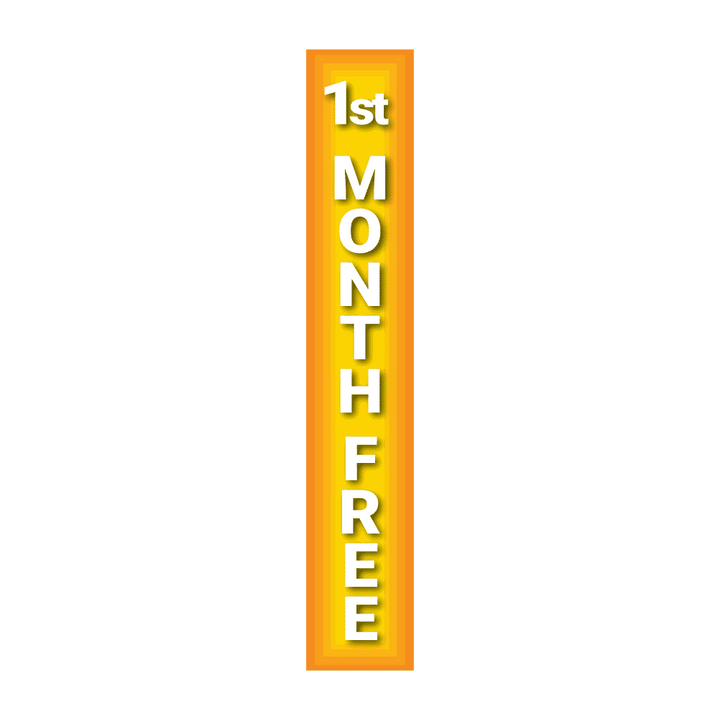 Replacement Pole Cover - First Month Free - Yellow