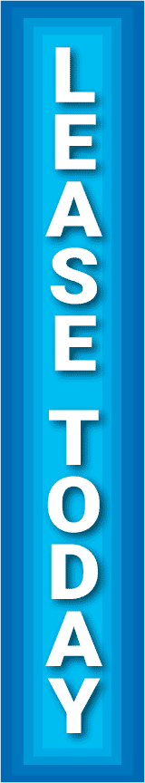 Replacement Pole Cover - Lease Today - Blue