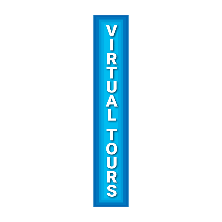Replacement Pole Cover - Virtual Tours - Blue