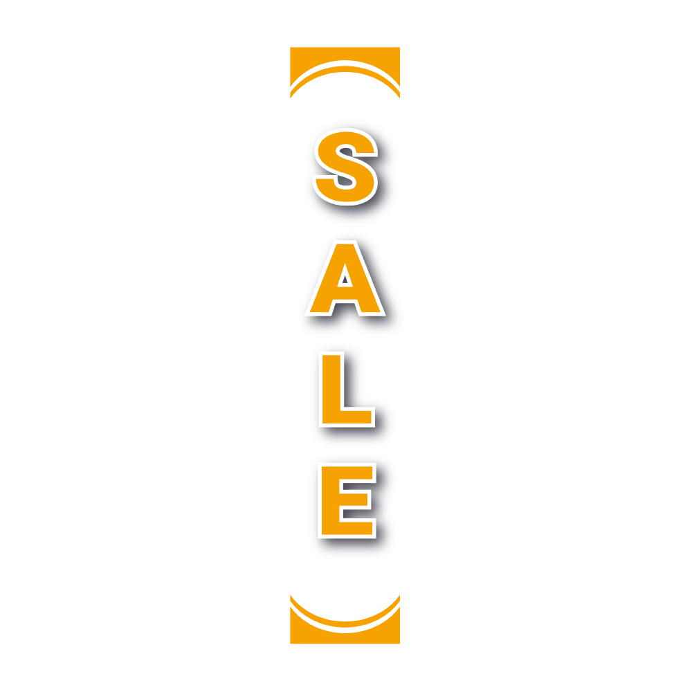 Replacement Pole Cover - Sale - White & Yellow