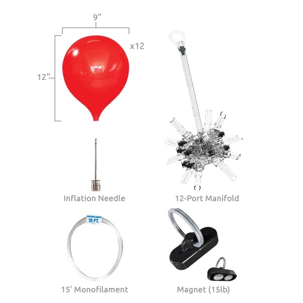 PermaShine® 12-Balloon Cluster Kit